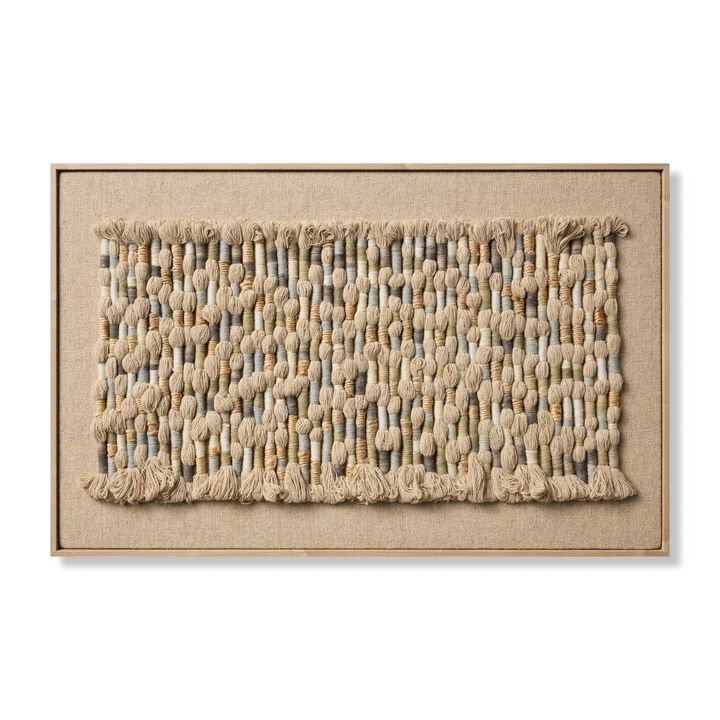 Braided Meadows Multi 4'2"x2'8" Wall Art